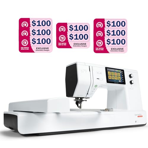 Bernette B79 Sewing & Embroidery Machine - VIP Bundle