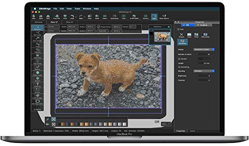 DRAWings PRO XII 12 Embroidery Digitizing Software Compatible