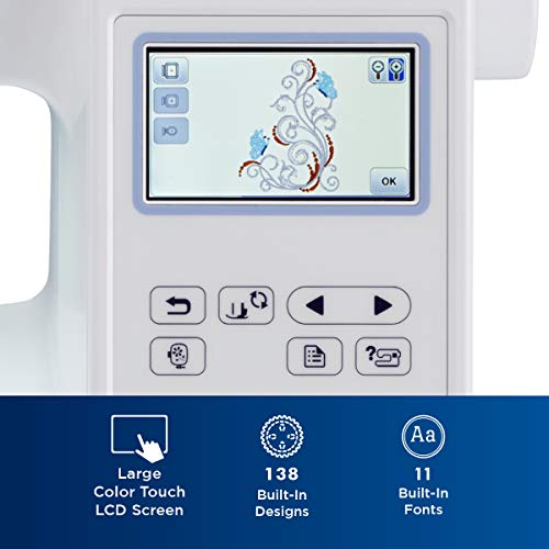 Brother PE800 5x7 Embroidery Machine with 138 Designs