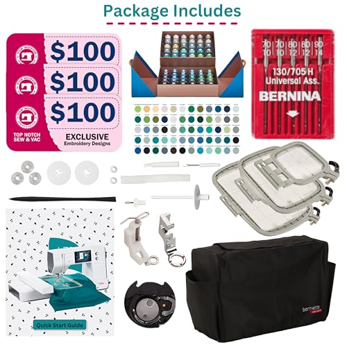 Bernette B70 Exclusive Designers Bundle with 60 Northern Lights Threads