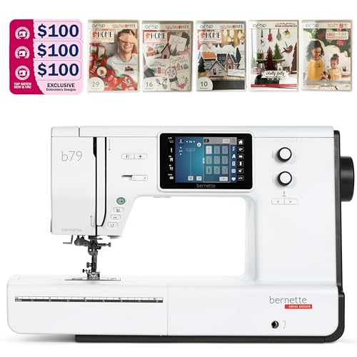 Bernette B79 Sewing & Embroidery Machine - VIP Bundle