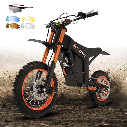 2000W Electric Motorcycle for Teens-Adults, 37MPH Off-Road