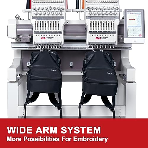 BAi VisionV22-2 Dual Head Multi-Needle Embroidery Machine