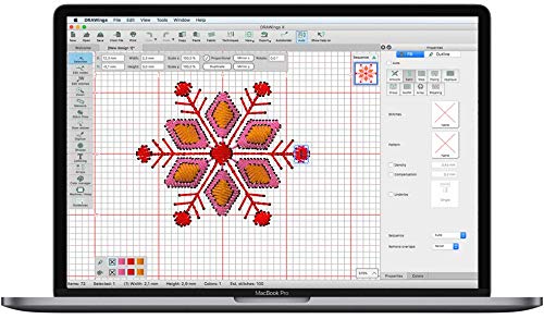 DRAWings PRO XII 12 Embroidery Digitizing Software Compatible
