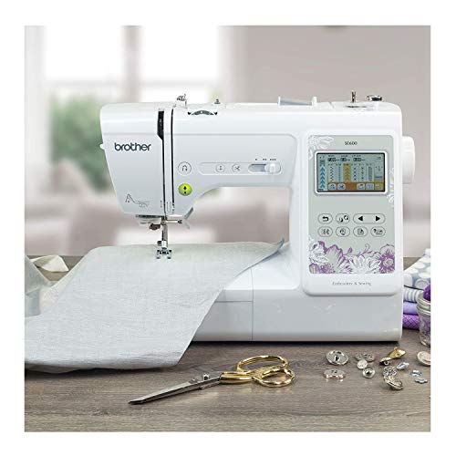 Brother SE600 Sewing and Embroidery Machine, Computerized