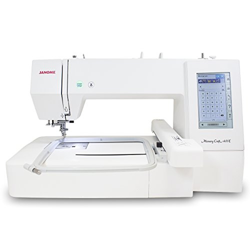 Janome Memory Craft 400E Embroidery Machine VIP Bundle