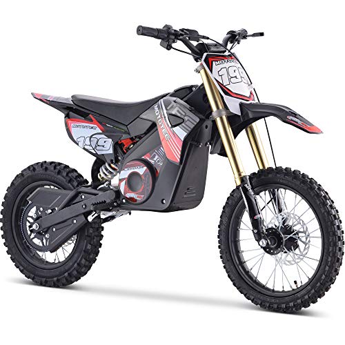 MotoTec 48v Pro Electric Dirt Bike Red