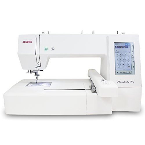 Janome Memory Craft 400E Embroidery Machine VIP Bundle