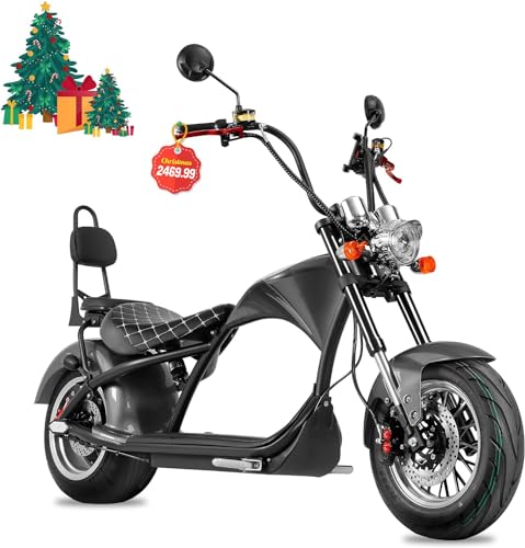 eAhora M1 Electric Motorcycle: 2000W Motor, 37MPH速