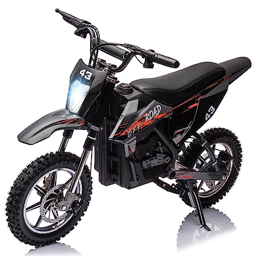 Black 36V Electric Dirt Bike for Kids VIP Shopper