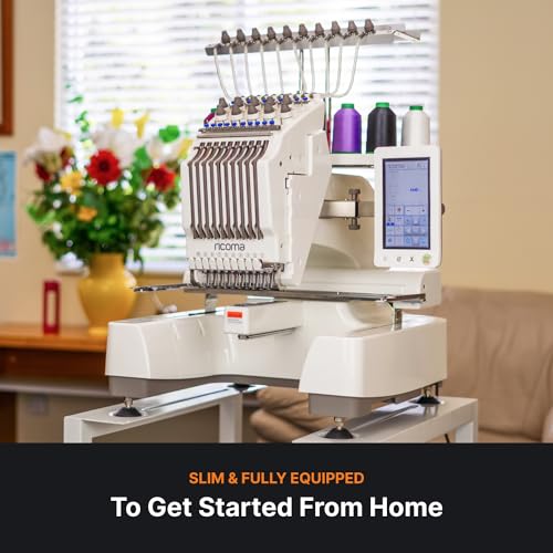 Ricoma Multi-Needle Embroidery Machine Bundle for Beginners