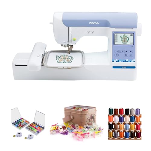 Brother Elite PE900 Large Embroidery Machine VIP Bundle
