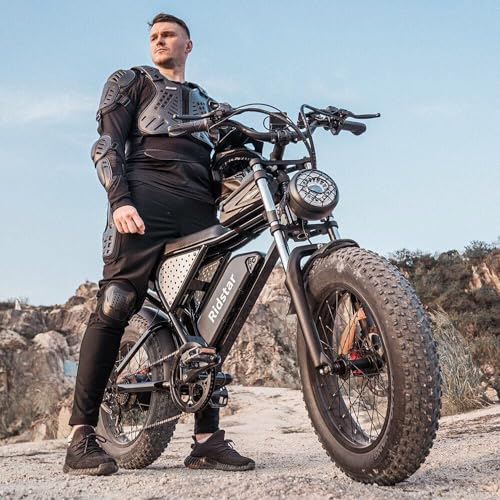 Ridstar Adults Electric Bike Q20, Powerful E-Bike Terrain
