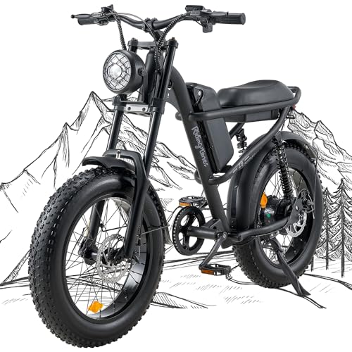 VIP Winter Ebike: 1500W, 28MPH, 75 Mile Range