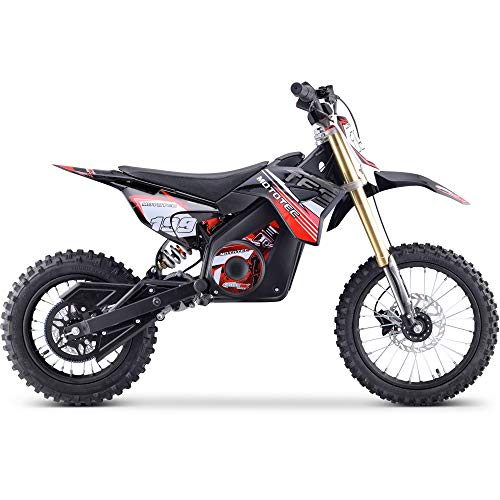 MotoTec 48v Pro Electric Dirt Bike Red
