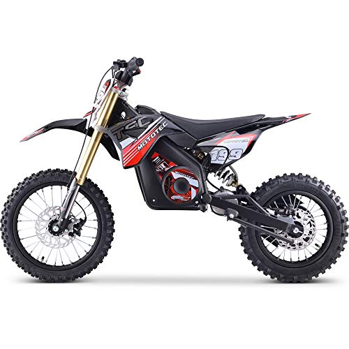 MotoTec 48v Pro Electric Dirt Bike Red