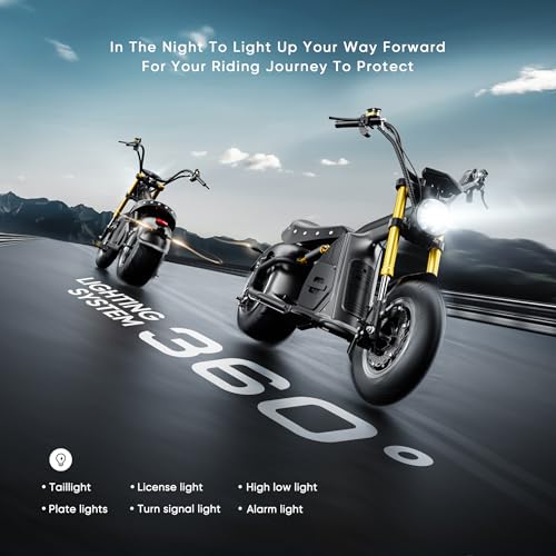 eAhora 4000W M8S Electric Motorcycle for Adults