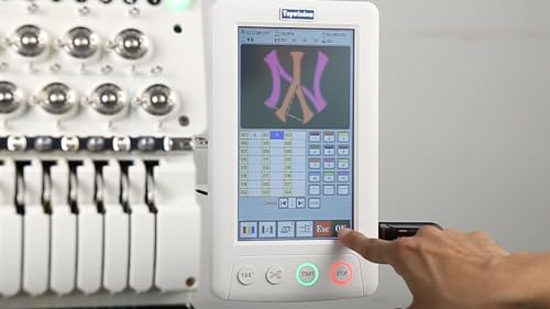 Commercial Computerized Embroidery Machine with 15 Needles