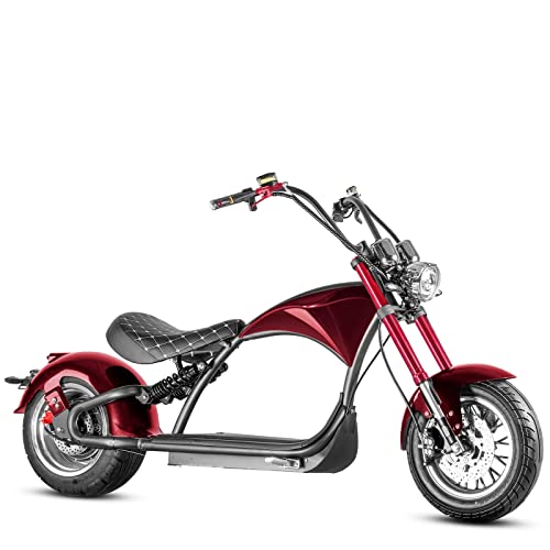 eAhora M1P Electric Motorcycle: 2000W, 37mph, 40+ Miles