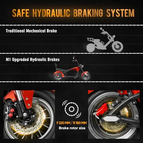 eAhora M1 Electric Motorcycle: 2000W Motor, 37MPH速
