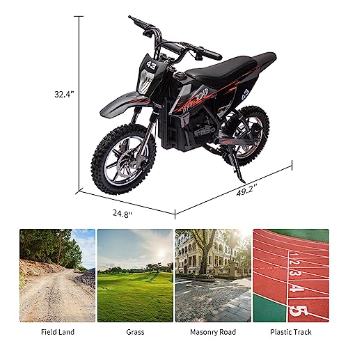 Black 36V Electric Dirt Bike for Kids VIP Shopper