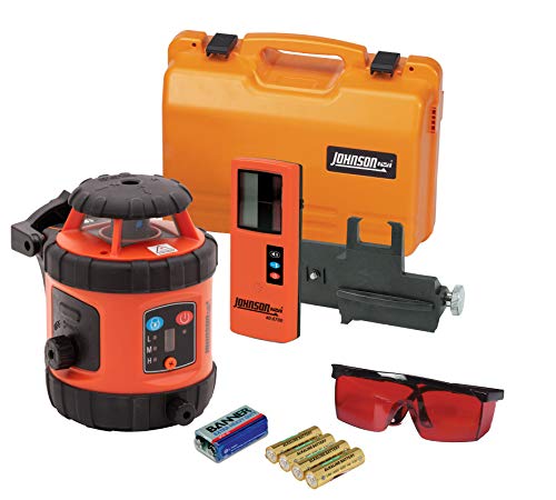 Johnson Self-Leveling Rotary Laser Kit - 15.86" x 6.85