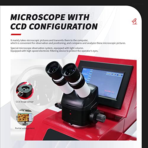 VIP Jewelry Spot Welding Machine with CCD Tracking