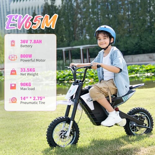EVERCROSS EV65M Electric Dirt Bike for Teenagers