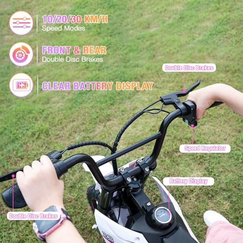 EVERCROSS EV65M Electric Dirt Bike for Teenagers
