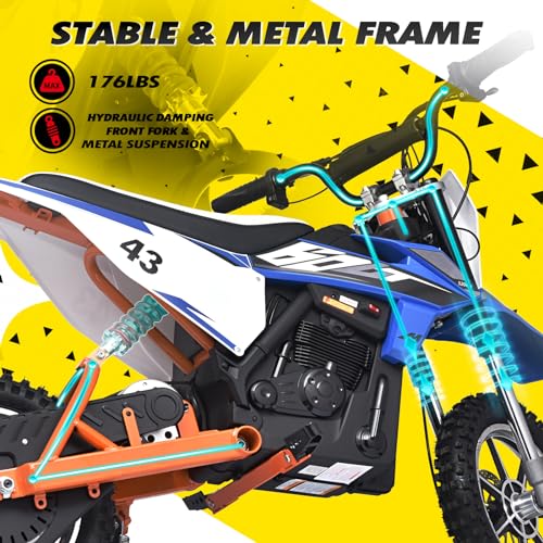 Blitzshark 36V 650W Kids Electric Dirt Bike VIP