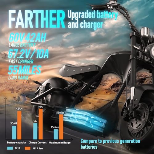Eco-Friendly 4000W Electric Motorcycle for Adults