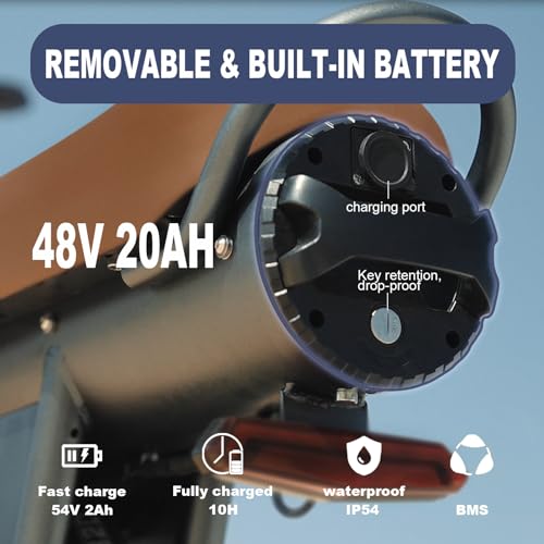 Movcan V50 Electric Bike: 2000W, 35MPH, 70 Miles