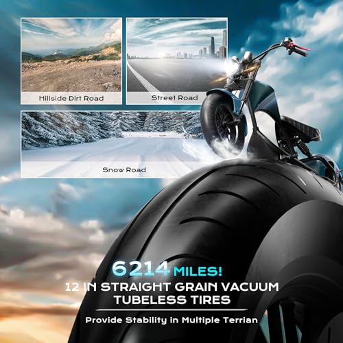 eAhora M1P Electric Motorcycle: 2000W, 37mph, 40+ Miles