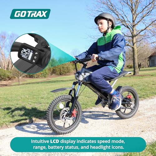 Gotrax Astra Electric Dirt Bike, 16" Tires, Max Speed 15.5Mph