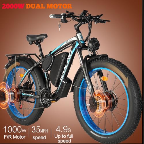 SMLRO XDC600 Plus Dual Motor AWD 22.4AH Electric Bike