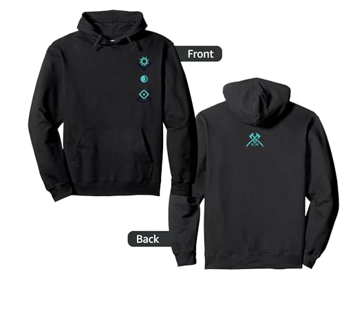 Angry Earth Icons Pullover Hoodie