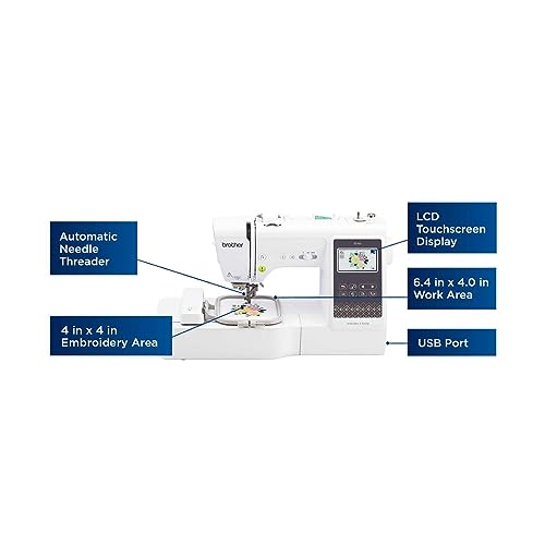Brother SE700 Elite Computerized Sewing & Embroidery Bundle
