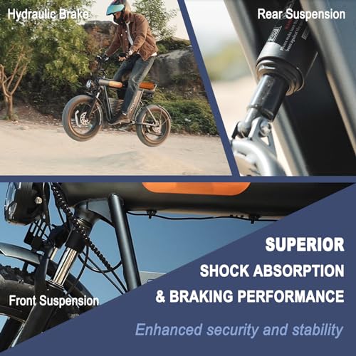 Movcan V50 Electric Bike: 2000W, 35MPH, 70 Miles