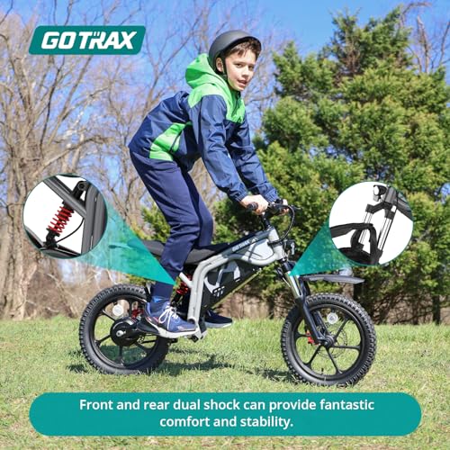 Gotrax Astra Electric Dirt Bike, 16" Tires, Max Speed 15.5Mph