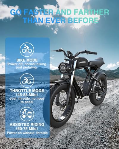 Urbrica 1500W Electric Bike for Adults - All-Terrain
