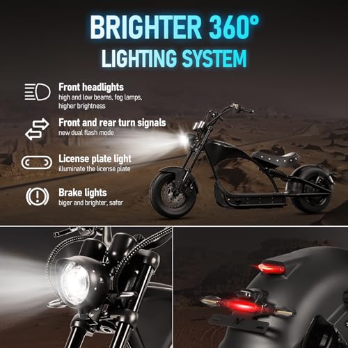 Eco-Friendly 4000W Electric Motorcycle for Adults