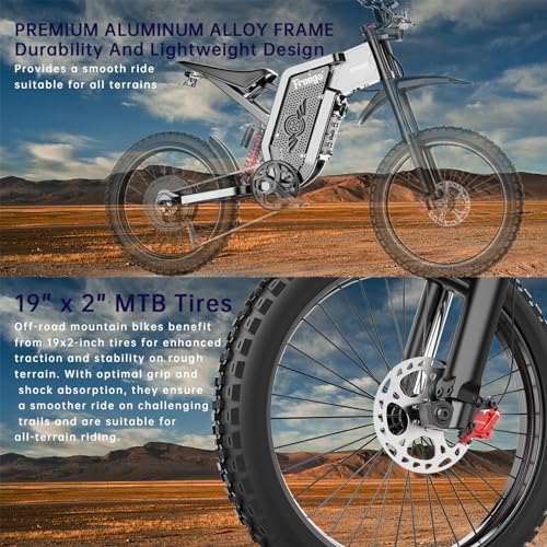Freego X2 Electric Off-road Motorcycle for VIP Shoppers