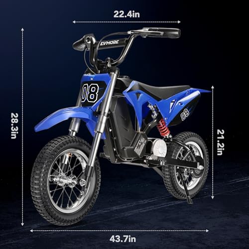 36V 350W Kids Electric Dirt Bike - Fast Speed & Long-Range