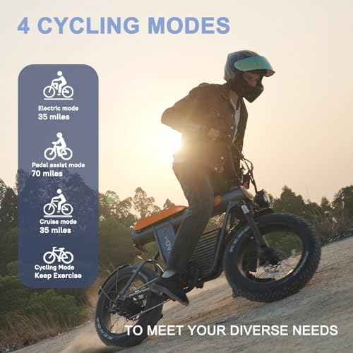 Movcan V50 Electric Bike: 2000W, 35MPH, 70 Miles