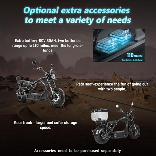Eco-Friendly 4000W Electric Motorcycle for Adults