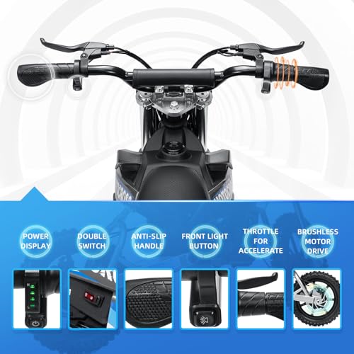 Powerful 36V 500W Electric Dirt Bike Motorcycle for Kids