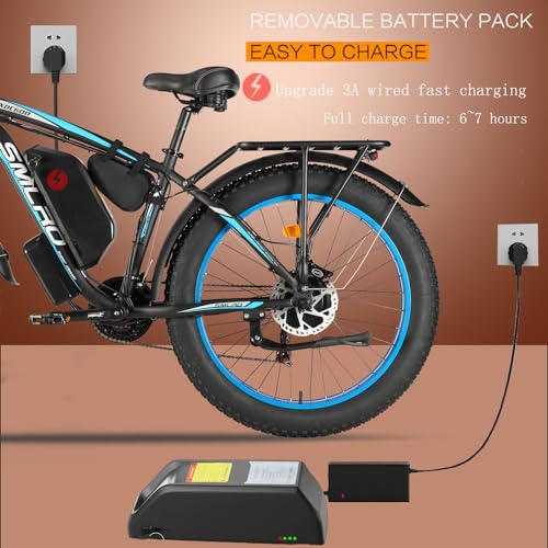 SMLRO XDC600 Plus Dual Motor AWD 22.4AH Electric Bike