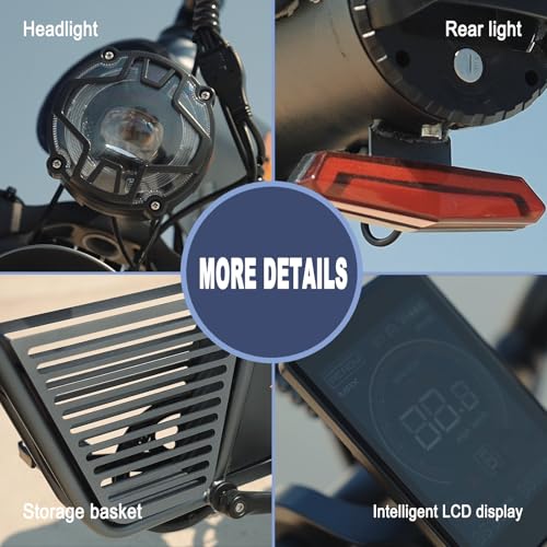 Movcan V50 Electric Bike: 2000W, 35MPH, 70 Miles