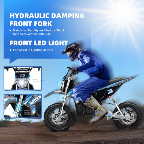 Powerful 36V 500W Electric Dirt Bike Motorcycle for Kids