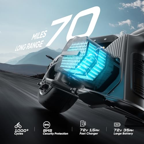 eAhora 4000W M8S Electric Motorcycle for Adults